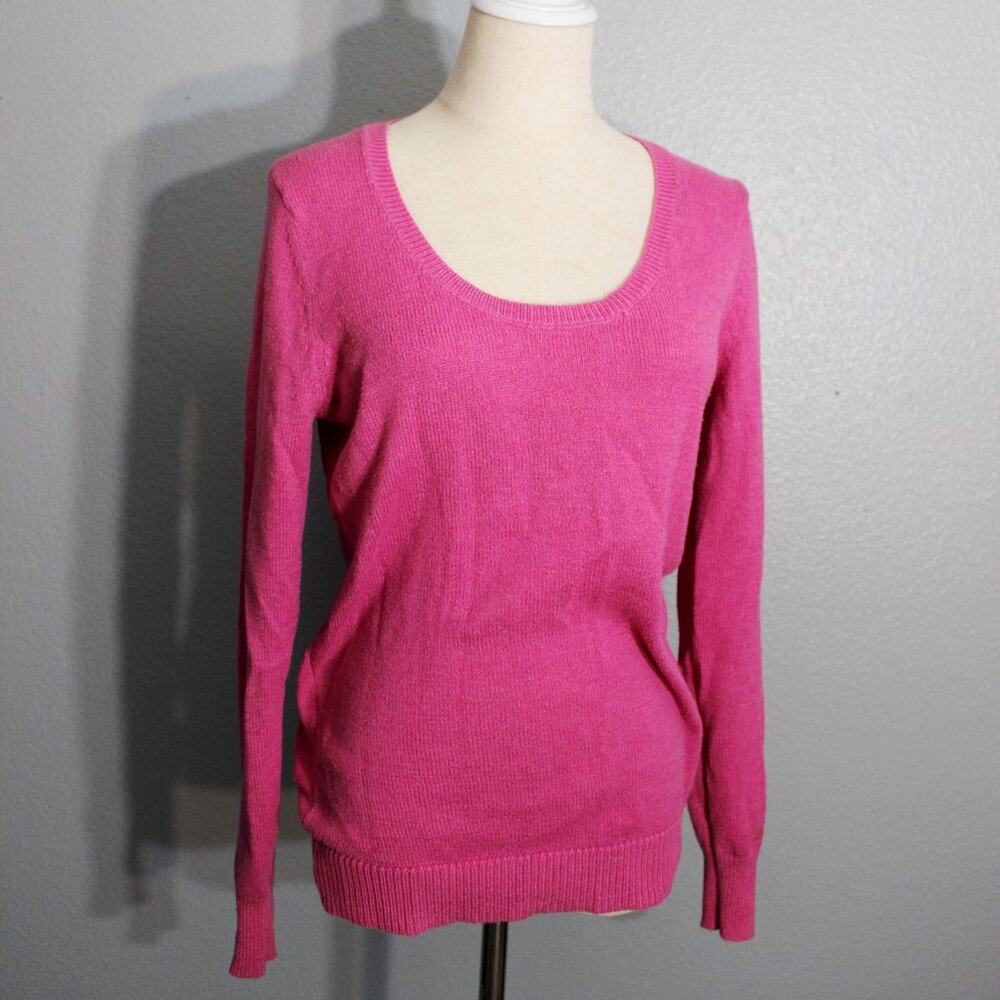 Old Navy Medium Perfect Fit Pink Cute Cozy Sweater